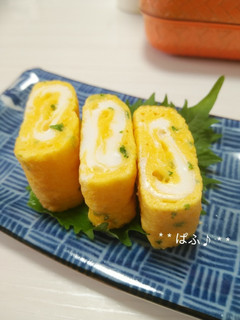 お弁当にバッチリ☆パセリの玉子焼き-レシピのメイン写真