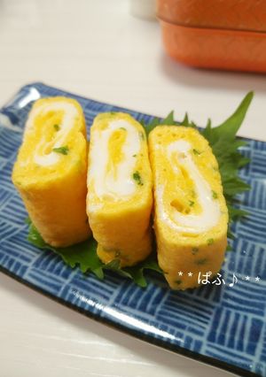 ランチに！お弁当に！パセリの玉子焼き-レシピのメイン写真