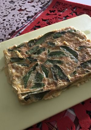 ちりめん&キヌサヤの卵焼き-レシピのメイン写真