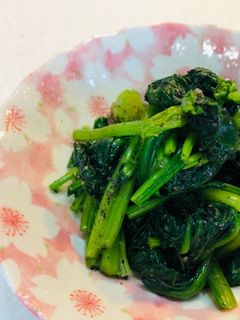 分量簡単♬ほうれん草の胡麻和え-レシピのメイン写真