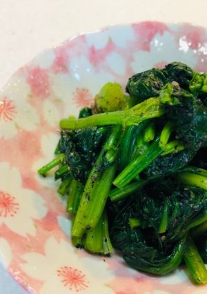分量簡単♬ほうれん草の胡麻和え-レシピのメイン写真