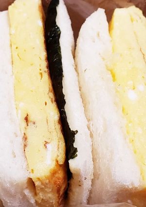 厚焼き玉子サンド♪-レシピのメイン写真
