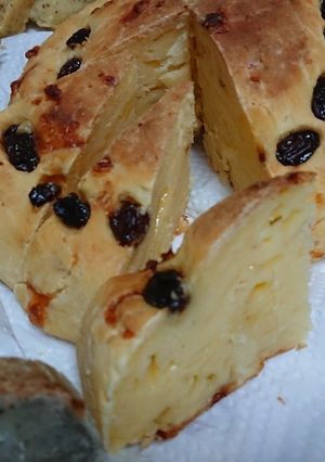 米粉で作る✨梅チーズふわっとケーキ-レシピのメイン写真