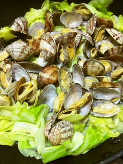 放置で簡単キャベツが美味いアサリと酒蒸し-レシピのメイン写真