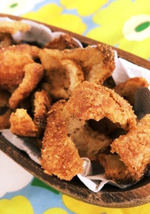 カリカリ〜米パンのミミは揚げパンに♡-レシピのメイン写真