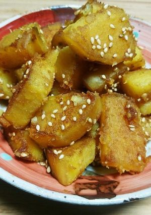 さつまいものハチミツバター煮☆レモン風味-レシピのメイン写真