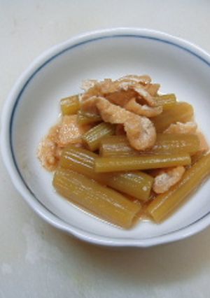 春の香り、ふきの煮物-レシピのメイン写真