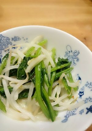 もやしナムル!ざる包丁まな板使いません-レシピのメイン写真