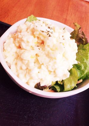 卵1個ではんぺんのカサ増し卵サラダ-レシピのメイン写真