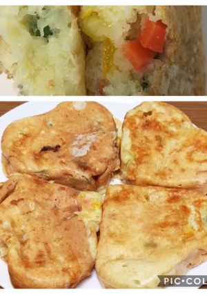 ミックスベジタブルのホットケーキ-レシピのメイン写真