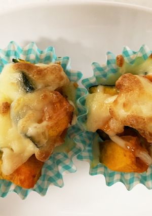 かぼちゃマヨチーズ-レシピのメイン写真