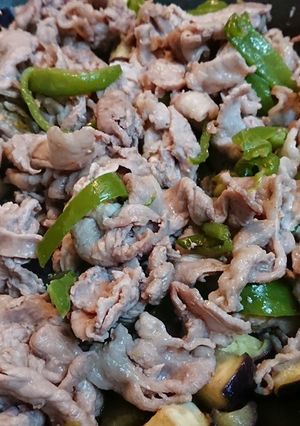 ポークと野菜のの バジルソルト炒め-レシピのメイン写真