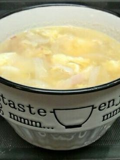 洋風かき玉汁-レシピのメイン写真