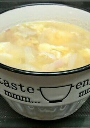 洋風かき玉汁-レシピのメイン写真