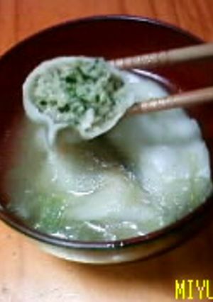 餃子すーぷ♪-レシピのメイン写真