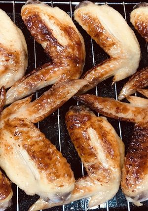 グリルで超簡単！手羽先のパリパリ焼き！-レシピのメイン写真