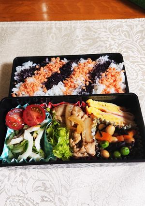 レシピを参考に作ったお弁当-レシピのメイン写真