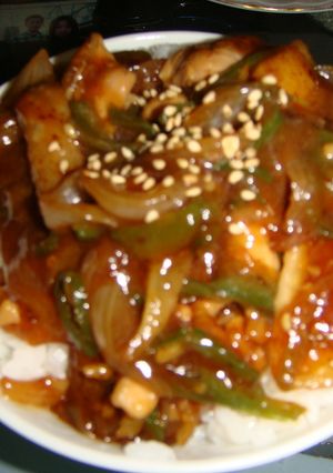 鶏肉のコテサッパリ丼-レシピのメイン写真