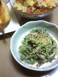 ほうれん草のピーナッツバター和え☆-レシピのメイン写真