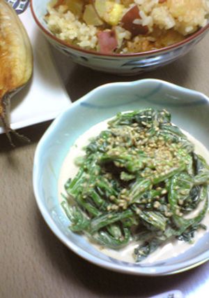 ほうれん草のピーナッツバター和え☆-レシピのメイン写真