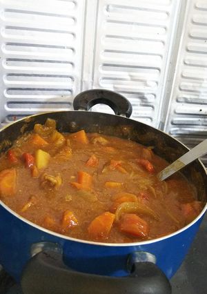 さっぱり食べれる！トマトヨーグルトカレー-レシピのメイン写真