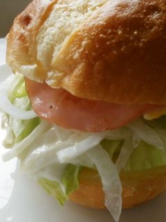 Donqのパンでハムサンドエッグバーガー-レシピのメイン写真