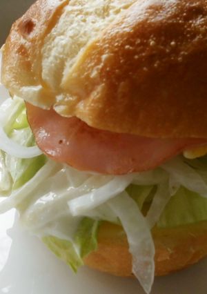 Donqのパンでハムサンドエッグバーガー-レシピのメイン写真