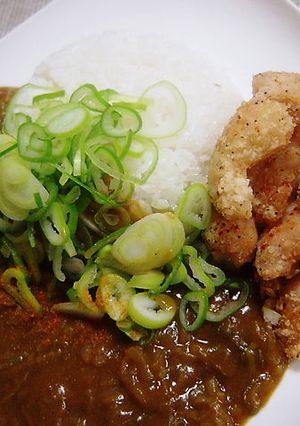 九条ねぎたっぷりヘルシー和風カレー-レシピのメイン写真
