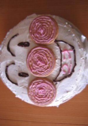 アンパンマンケーキ-レシピのメイン写真