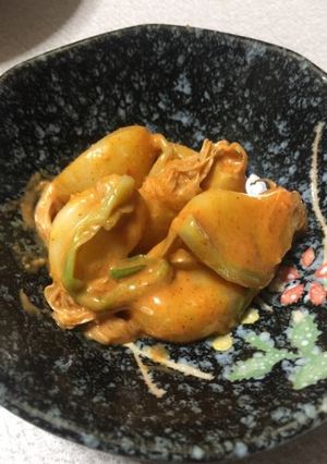 発芽にんにくチーズタッカルビ風和え物-レシピのメイン写真