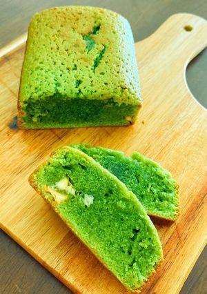 抹茶とホワイトチョコのしっとりケーキ-レシピのメイン写真
