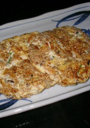 なめ茸＆桜えびで♪ごまごま♪焼き豆腐-レシピのメイン写真