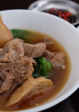 家でも簡単骨肉茶-レシピのメイン写真