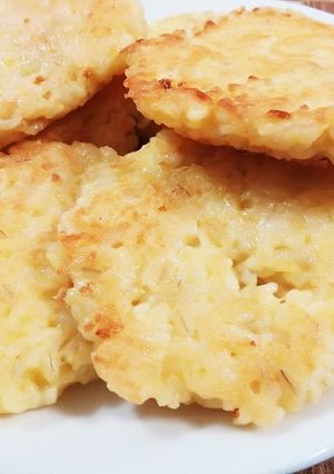 簡単レシピ☆もち麦入りご飯で焼きリゾット-レシピのメイン写真