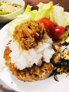 おから煮消費!和風おからハンバーグ-レシピのメイン写真