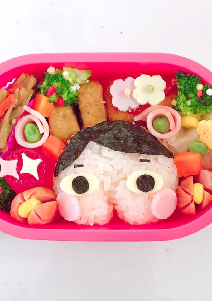 おしりたんてい デコ弁 キャラ弁-レシピのメイン写真