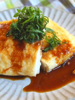 油揚げの鶏挽き肉挟み焼き-レシピのメイン写真
