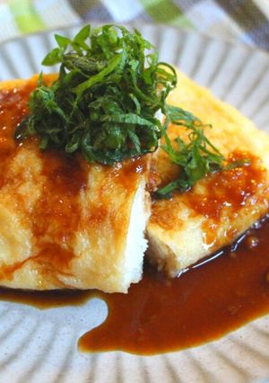 油揚げの鶏挽き肉挟み焼き-レシピのメイン写真