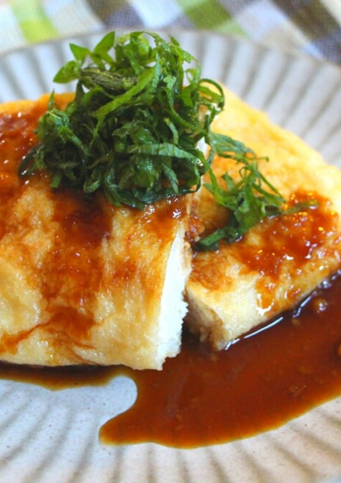 油揚げの鶏挽き肉挟み焼き-レシピのメイン写真