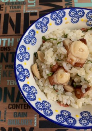 蛸の簡単混ぜご飯-レシピのメイン写真