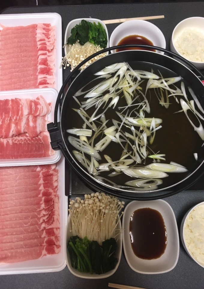 かつおだし豚しゃぶ常夜鍋風-レシピのメイン写真