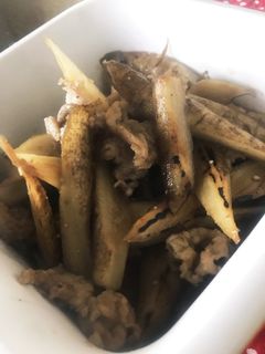 豚肉*舞茸*ゴボウ きんぴら味-レシピのメイン写真