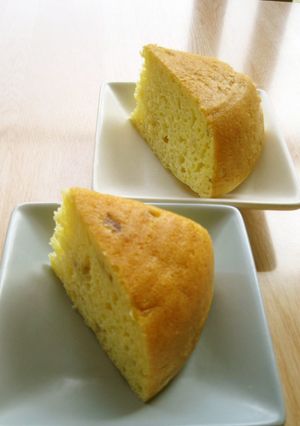 炊飯器☆ノンオイルバナナヨーグルトケーキ-レシピのメイン写真