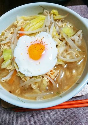 ドラマのサッポロ一番味噌ラーメン-レシピのメイン写真