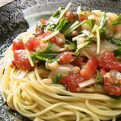 รูปของ トマトの冷製パスタ