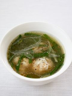 ふんわりエビ団子で【海老団子の中華スープ-レシピのメイン写真