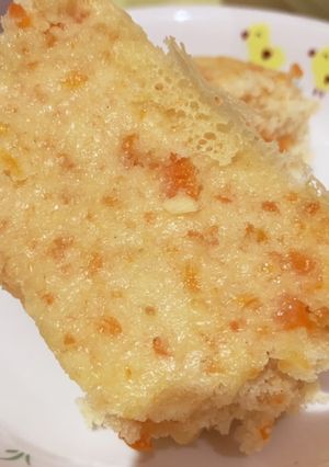隠し味はリンゴ!にんじん豆乳蒸しパン*-レシピのメイン写真