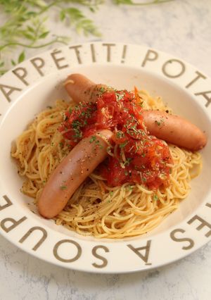 簡単！シャウエッセンのトマトペペロン-レシピのメイン写真