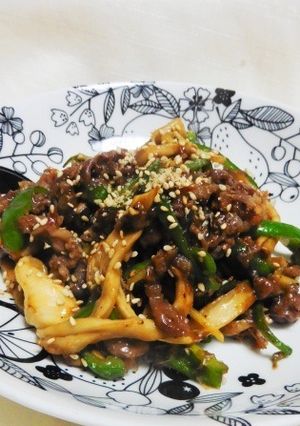 エリンギのチンジャオロース-レシピのメイン写真