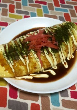 超簡単☆キャベツたっぷりとん平焼き！-レシピのメイン写真